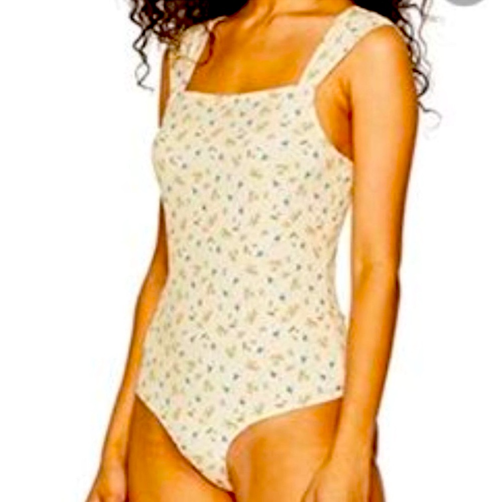 Bcbgeneration Pastel Floral Bodysuit